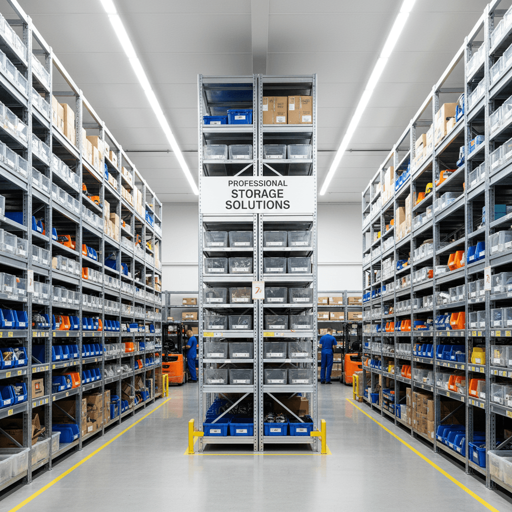 Organized inventory of supplies and equipment